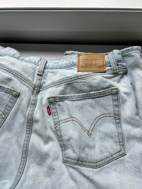 Levi's Ribcage High Waist Ankle Straight Leg Jeans